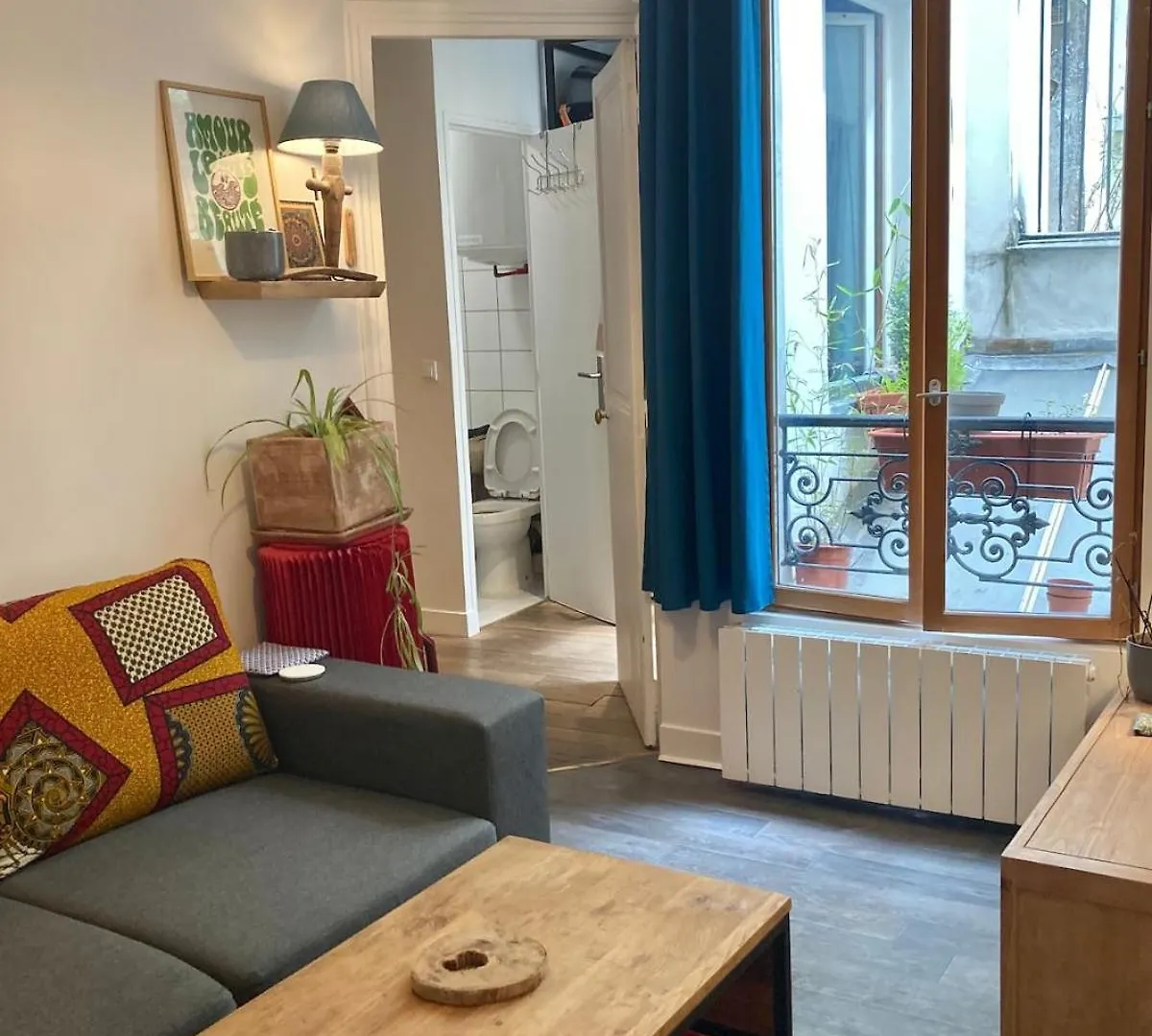 Appartement Calme 2 Pieces Paris